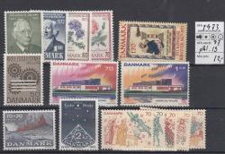 Ugeauktion 876 - Årssæt 1970- 1979 #96020