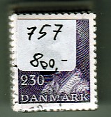 Ugeauktion 824 - Magrethe 2. Type.Cr. 350 øre til 475 øre #310098