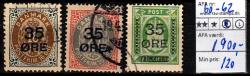 Ugeauktion 877 - AFA 60 - 62a #56004