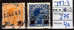 Ugeauktion 877 - AFA 151 - 153 #79062