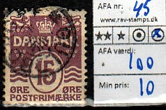 Ugeauktion 877 - AFA 40 - 46 #50070
