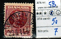 Ugeauktion 877 - AFA 57 - 59 #55008