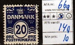 Ugeauktion 823 - AFA 63 - 67 #29058