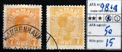 Ugeauktion 877 - AFA 98 - 100 #64002