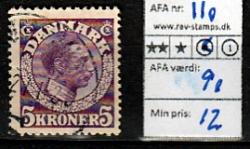 Ugeauktion 877 - AFA 106 - 110b #67074
