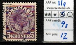 Ugeauktion 822 - AFA 110 - 110b #42016