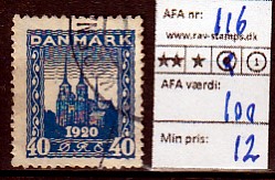 Ugeauktion 877 - AFA 112 - 116 #68072