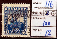 Ugeauktion 877 - AFA 112 - 116 #68076