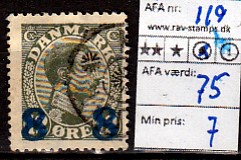 Ugeauktion 877 - AFA 117 - 121 #69060