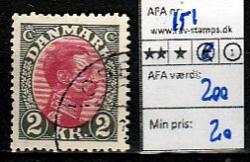 Ugeauktion 823 - AFA 151 - 153 #54016