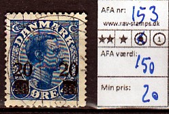 Ugeauktion 824 - AFA 151 - 153 #48064