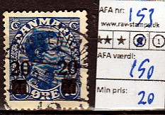 Ugeauktion 819 - AFA 151 - 153 #56068