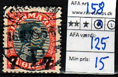 Ugeauktion 823 - AFA 157 - 159 #56022