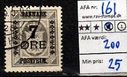 Ugeauktion 823 - AFA 160 - 166 #57012