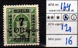 Ugeauktion 828 - AFA 160 - 166 #51026