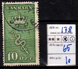 Ugeauktion 823 - AFA 178 - 180 #61024