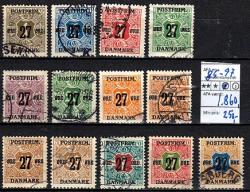 Ugeauktion 877 - AFA 81 - 89 #61020