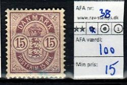 Ugeauktion 822 - Ustemplede BT. AFA 22 - 63a #122006