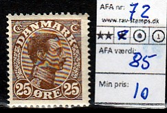 Ugeauktion 877 - Ustemplede BT. AFA 64 - 97 #127016