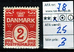 Ugeauktion 824 - Ustemplede BT. AFA 64 - 97 #119022