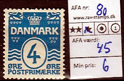 Ugeauktion 877 - Ustemplede BT. AFA 64 - 97 #127028