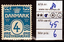 Ugeauktion 877 - Ustemplede BT. AFA 64 - 97 #127030