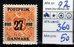 Ugeauktion 828 - Postfrisk BT. AFA 85 - 97 #109016