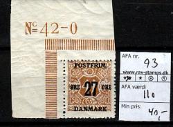 Ugeauktion 823 - Postfrisk BT. AFA 85 - 97 #113026