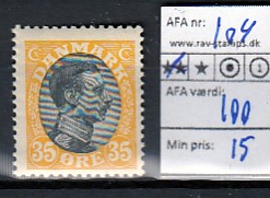 Ugeauktion 877 - Postfrisk BT. AFA 98 - 110b #118030