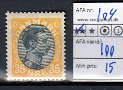 Ugeauktion 824 - Postfrisk BT. AFA 98 - 110b #110030