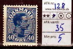 Ugeauktion 877 - Ustemplede BT. AFA  112 - 131a #129006