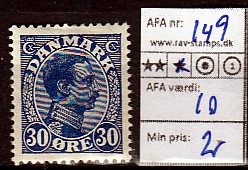 Ugeauktion 823 - Ustemplede BT. AFA  132 - 159 #126020