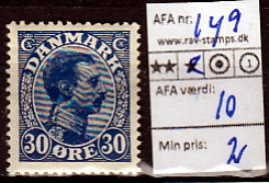 Ugeauktion 877 - Ustemplede BT. AFA  132 - 159 #130022