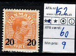 Ugeauktion 824 - Postfrisk BT. AFA 147 -153 #114032