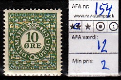 Ugeauktion 823 - Postfrisk BT. AFA 154 - 159 #119008