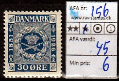 Ugeauktion 819 - Ustemplede BT. AFA  132 - 159 #129026