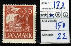 Ugeauktion 823 - Ustemplede BT. AFA 167 - 185a #128026