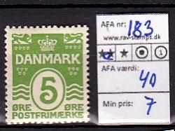 Ugeauktion 819 - Postfrisk BT. AFA 160 - 185 #122112