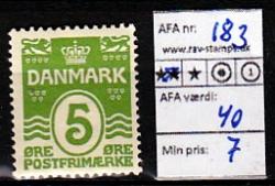 Ugeauktion 877 - Postfrisk BT. AFA 160 - 185 #124114