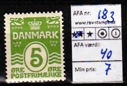 Ugeauktion 823 - Postfrisk BT. AFA 160 - 185 #120114