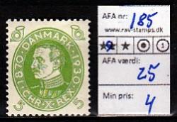 Ugeauktion 823 - Postfrisk BT. AFA 186 - 195 #121010