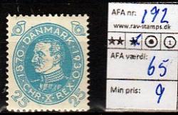 Ugeauktion 823 - Ustemplede BT. AFA 186 - 195 #129030