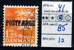 Ugeauktion 877 - Postfærge 41- 44A #113010