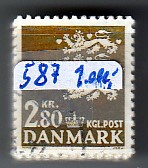 Ugeauktion 824 - Rigsvåbenbundter. 1- 3 kr. #295058