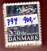 Ugeauktion 877 - Rigsvåbenbundter 5 - 9  kr. #305012