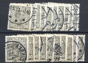 Ugeauktion 877 - Bogtryksbundter 127 - 131a #21016