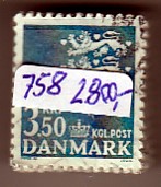 Ugeauktion 822 - Rigsvåbenbundter. 3,10 kr. - 4,70 kr. #294058