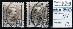 Ugeauktion 877 - AFA 49 - 49a #52012