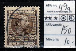 Ugeauktion 823 - AFA 49 - 49a #24016