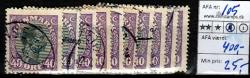 Ugeauktion 877 - Bogtryksbundter 100 - 105a #16050